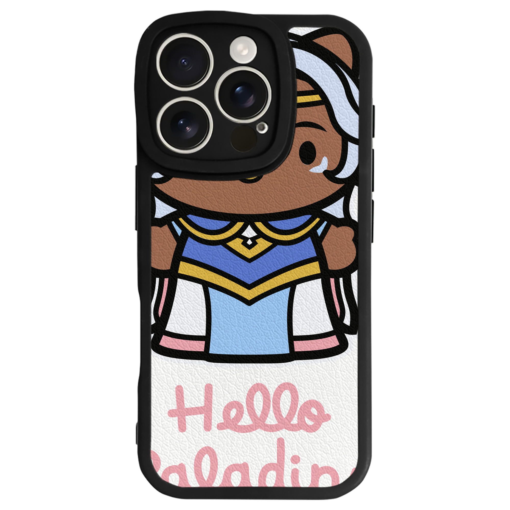（画像用） Hello Kitty ハローキティ 【iPhone 16シリーズ対応】シリコンスマホケース（レザー調） 材質：シリコン